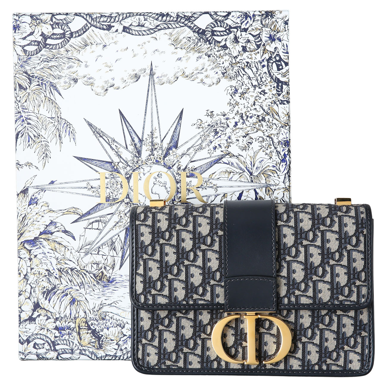 CHRISTIAN DIOR(USED)크리스찬디올 오블리크 30 몽테인 숄더백